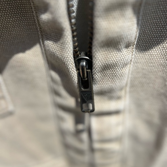 NWT Unisex Guess Oversized Canvas Cargo Jacket - Picture 7 of 9